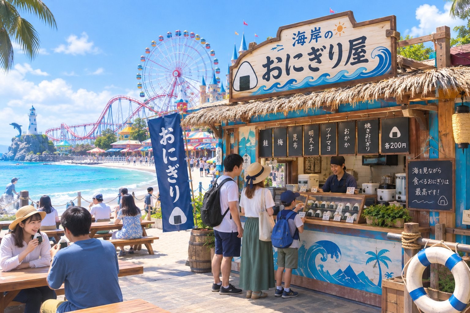 海岸のおにぎり屋