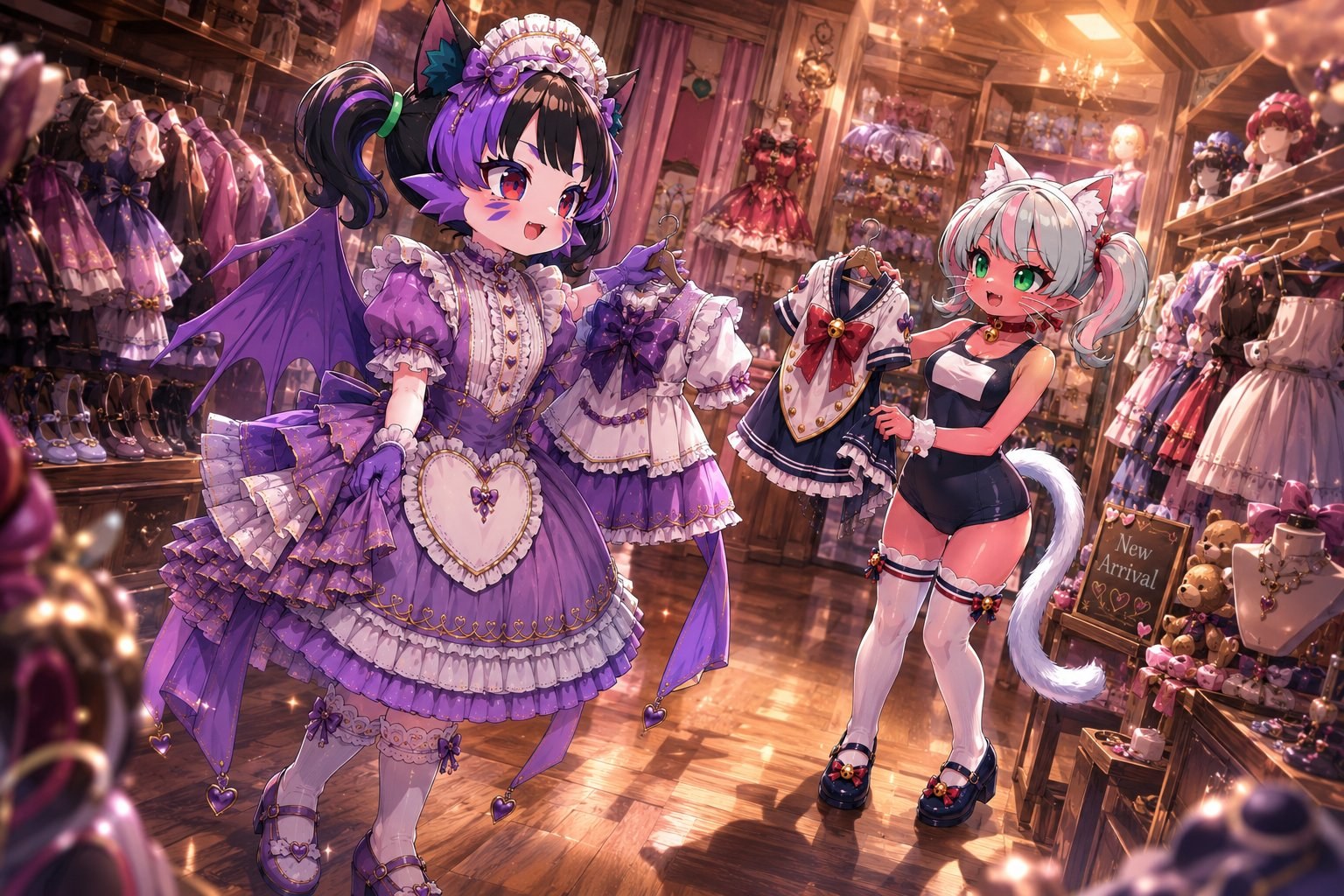 ビーストちゃん達来園風景