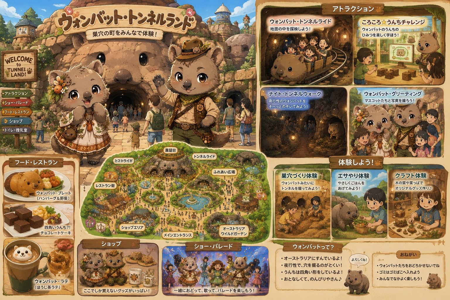ウォンバット・トンネルランド