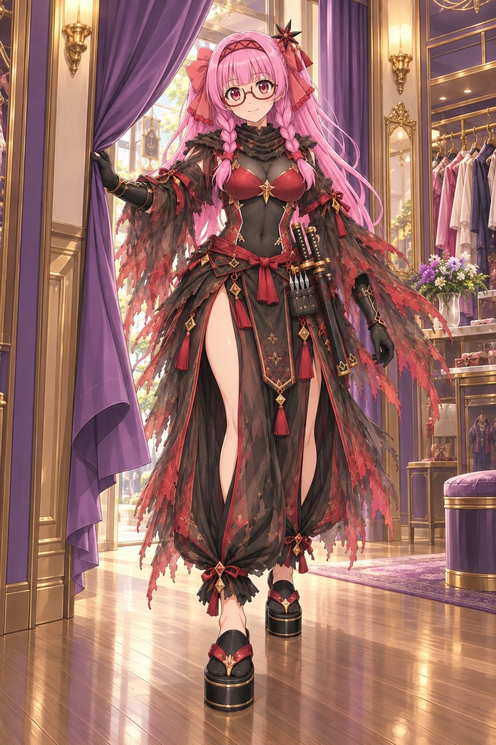 黒緋のくのいち　衣装紹介