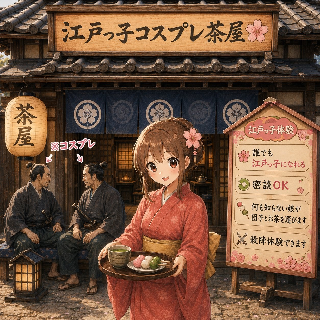 江戸っ子コスプレ茶屋