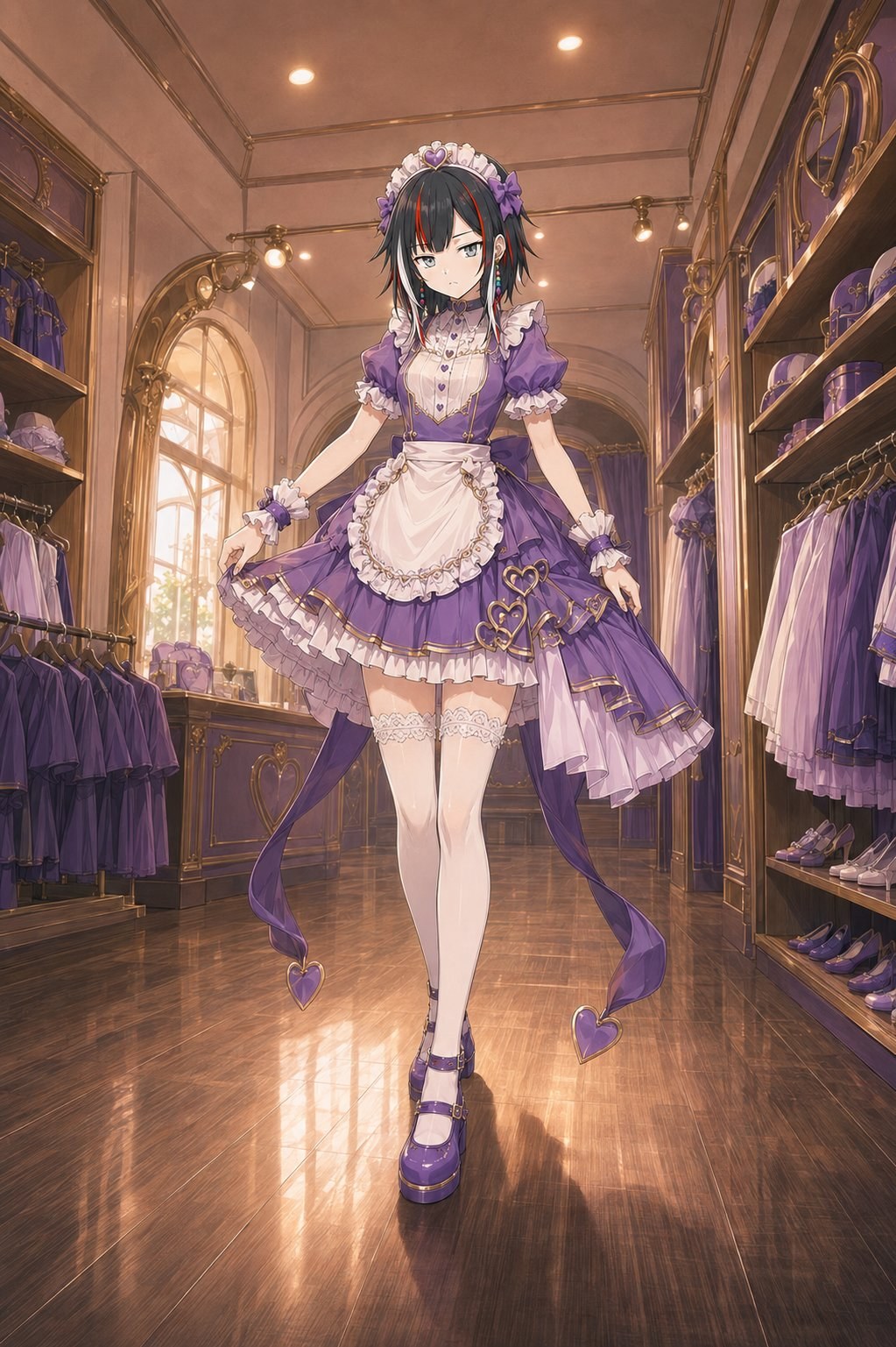 コスプレ貸衣装屋さんの店員